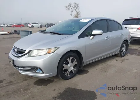 2014 Honda Civic Hybrid z USA, uszkodzony, nr VIN 19XFB4F24EE201760